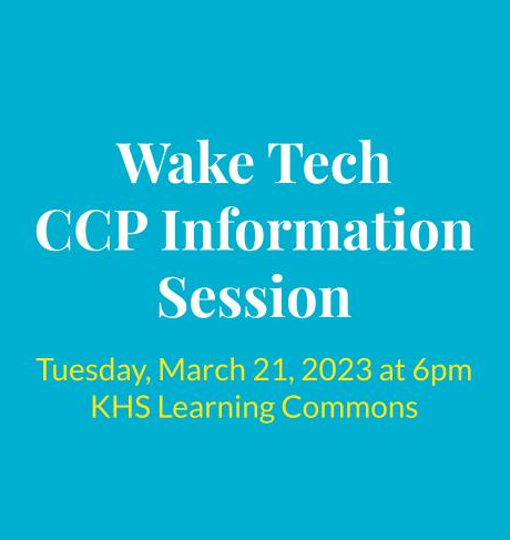  Wake Tech Information Session
